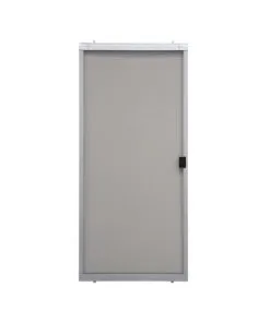 Prime-Line Products PRECISION 3700GR4068 Adjustable Sliding Screen Door 80-3/4" H X 48" W Breezeway Gray Steel Gray