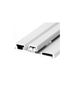 CR Laurence CRL 157HD83A Satin Anodized 83" Roton 157HD Series Heavy-Duty Full Surface Frame Face Continuous Hinge