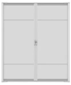 LARSON 77220371 Screen Door Brisa 80" H X 72" W White Aluminum White