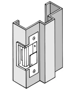 Von Duprin 6210 24V US32 Electric Strike Bright Stainless Steel