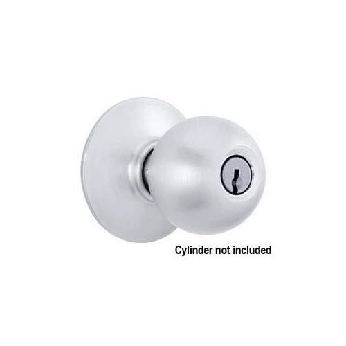 Schlage Commercial A70LD ORB 626 A Series Classroom Orbit Lock Less Keyway With 11096 Latch 10001 Strike Satin Chrome Finish