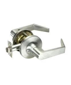 Yale Commercial AU5401LN 626 Passage Augusta Lever Grade 1 Cylindrical Lock Satin Chrome Finish