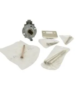 Baldwin Reserve 8BR0701008 Single Cylinder Handleset Thick Door Kit White Bronze Finish