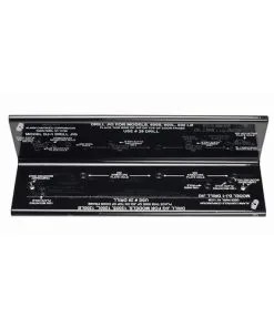 Alarm Controls DJ-1 Installation Template, 600S, 1200S, 6" Drill Bit Included