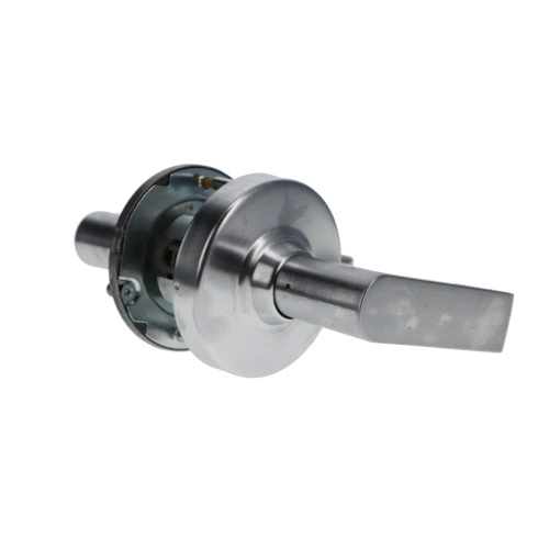 Schlage Commercial ALX10RHO626 ALX Series Grade 2 Passage Rhodes Lever Lock With 47267038 Springlatch And 47267101 ANSI Strike Satin Chrome Finish