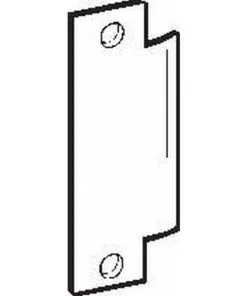 Don-Jo Don Jo BS-161-605 Blank 4-7/8" ANSI Strike Bright Brass Finish