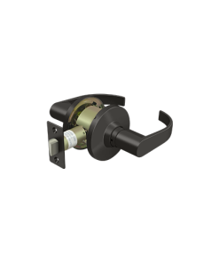Deltana CL401EL-10B Clarendon Commercial Grade-2 Door Lever With T-Strike Curved/Passage Oil Rubbed Bronze