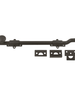 Deltana FPG1210B 12" Length HD Surface Door Bolt With Offset Oil Rubbed Bronze