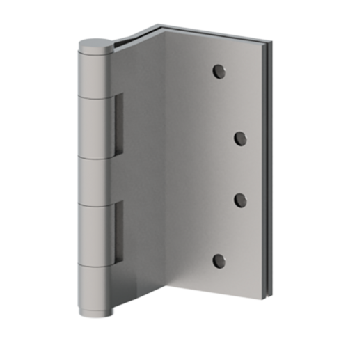 Hager 052043 1260 4" X 4" Full Mortise Plain Bearing Five Knuckle Standard Weight Swing Clear Hinge, Satin Bronze Finish