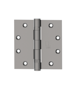 Hager 060488 BB1191 5" X 4" Full Mortise Standard Weight Ball Bearing Hinge With Steeple Tips Satin Bronze Finish