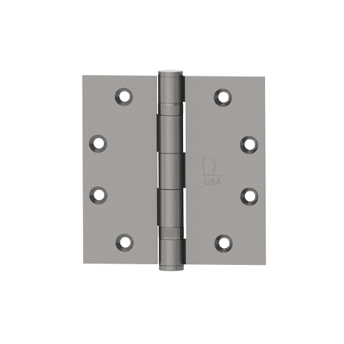 Hager 060488 BB1191 5" X 4" Full Mortise Standard Weight Ball Bearing Hinge With Steeple Tips Satin Bronze Finish