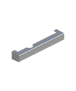 Hager 070962 5920 Slim Line Plastic Cover Aluminum Finish