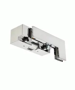 CR Laurence CRL PH40ESKRPS Polished Stainless RH Sidelite Mount Transom Patch Fitting With PK/ESK Electric Strike