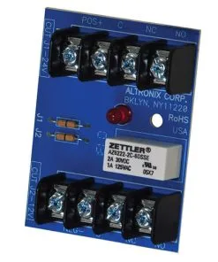 Altronix RBST Relay Module, 6/12/24VDC Operation At 30mA Draw, DPDT Contacts Rated At 1A/120VAC Or 2A/28VDC