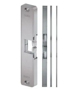 Trine 4850-32D 4850 1/2" Electric Strike For Surface Mounted Rim Exit Devices, Satin Stainless Steel