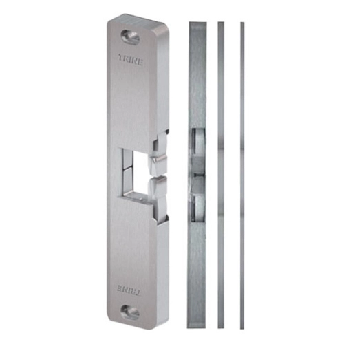 Trine 4850-32D 4850 1/2" Electric Strike For Surface Mounted Rim Exit Devices, Satin Stainless Steel
