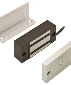 Hafele 246.10.010 Magnetic Cabinet Lock, MCL1 Nano Black/chrome-plated